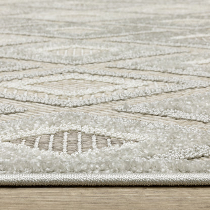 Tangier Beige Grey Global Diamond Indoor Rug