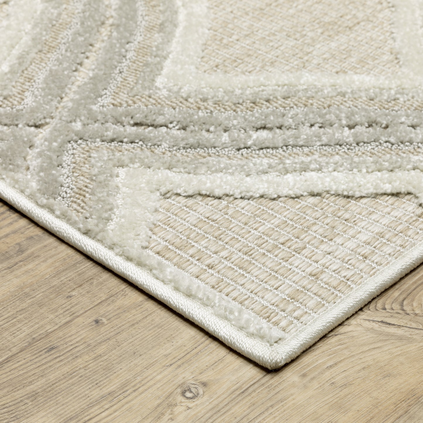 Tangier Grey Beige Global Diamond Indoor Rug