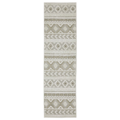 Tangier Grey Beige Global Southwest/Lodge Indoor Rug