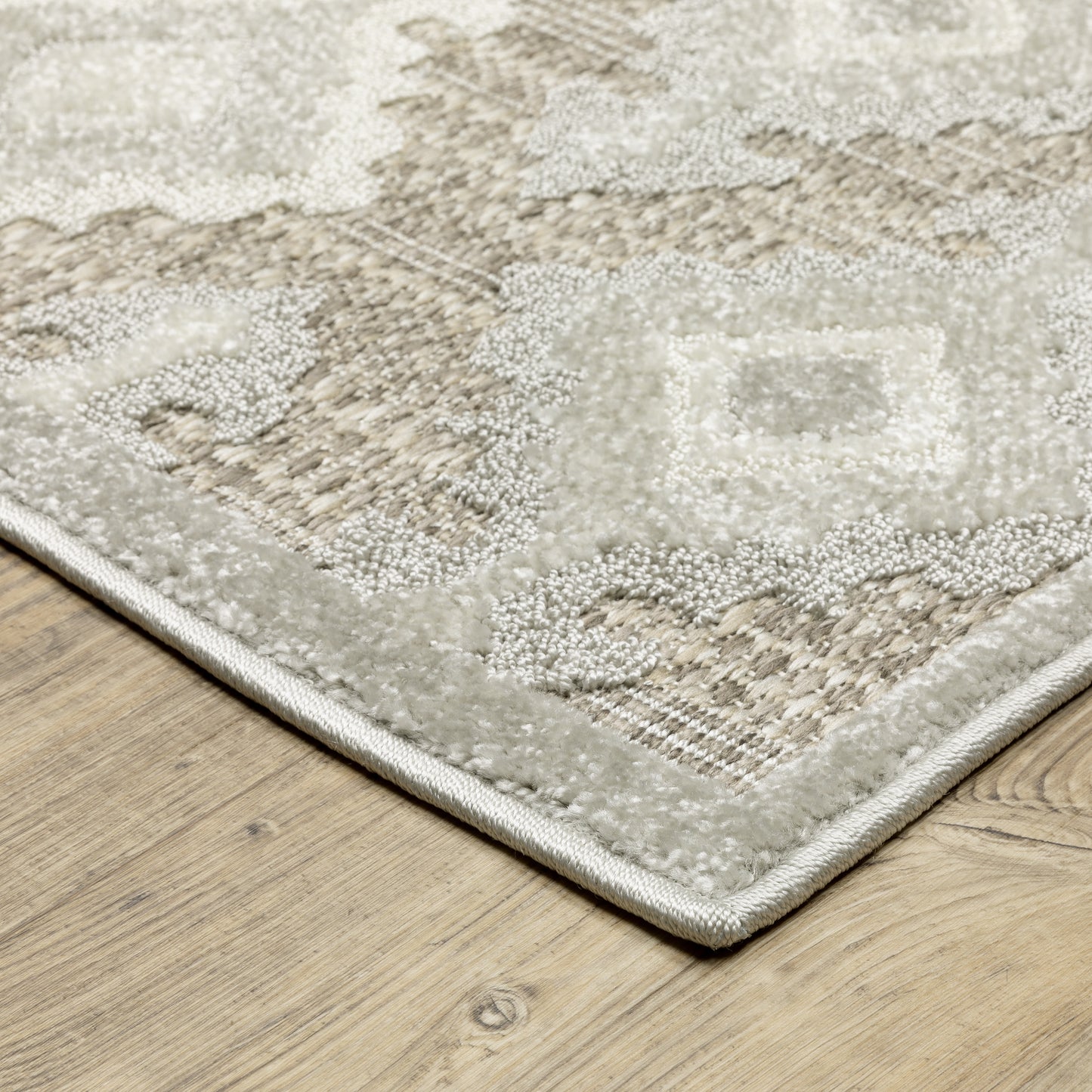 Tangier Beige Grey Global Oriental Indoor Rug