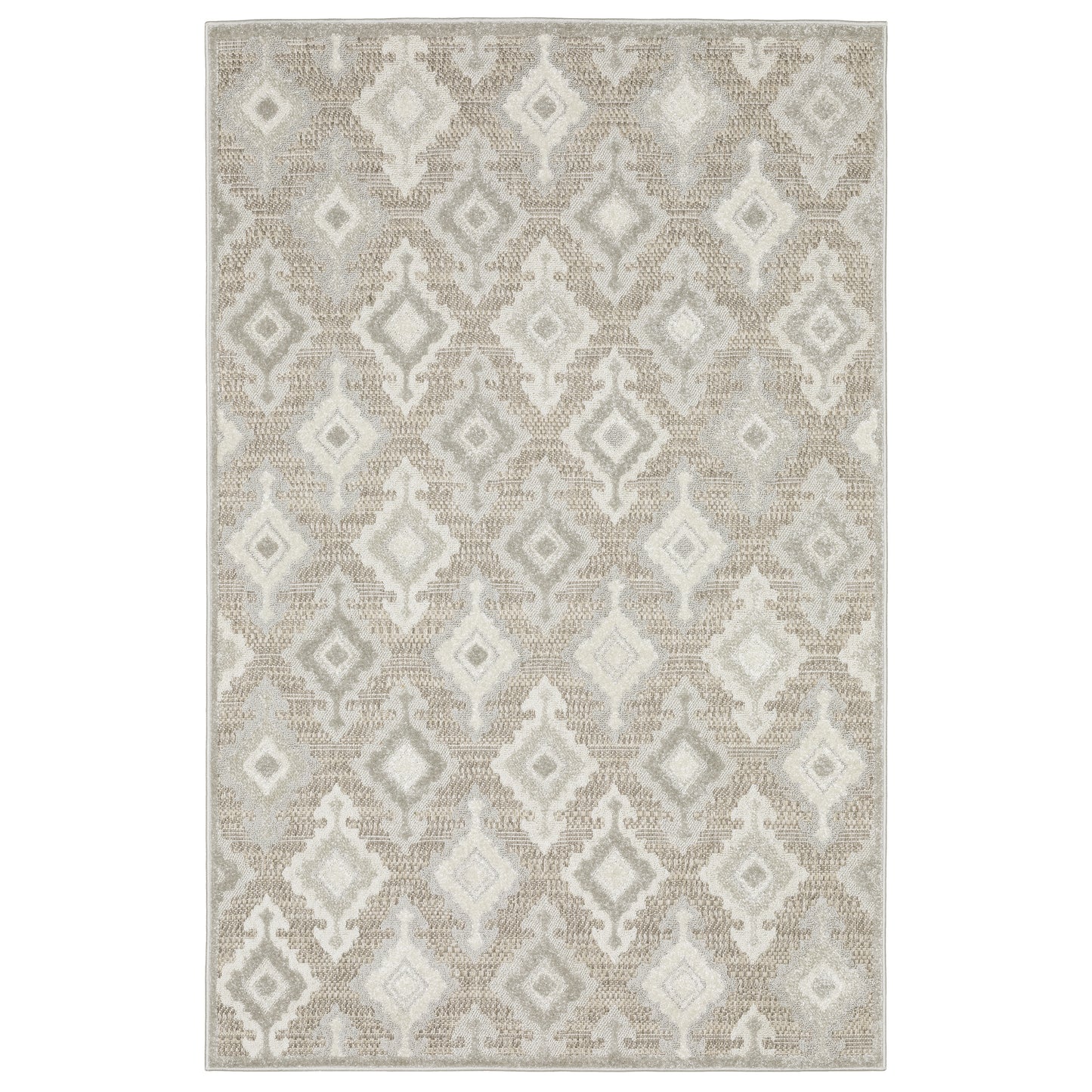 Tangier Beige Grey Global Oriental Indoor Rug