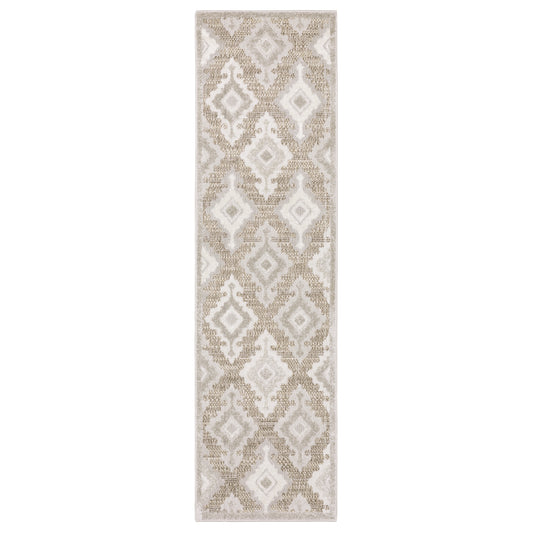 Tangier Beige Grey Global Oriental Indoor Rug