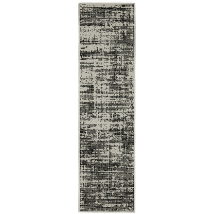 Torrey Black Beige Modern & Contemporary Abstract Indoor/Outdoor Rug