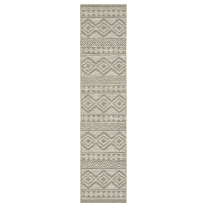 Tortuga Tan Black Casual Geometric Ulimate Performance - Indoor/Outdoor Rug