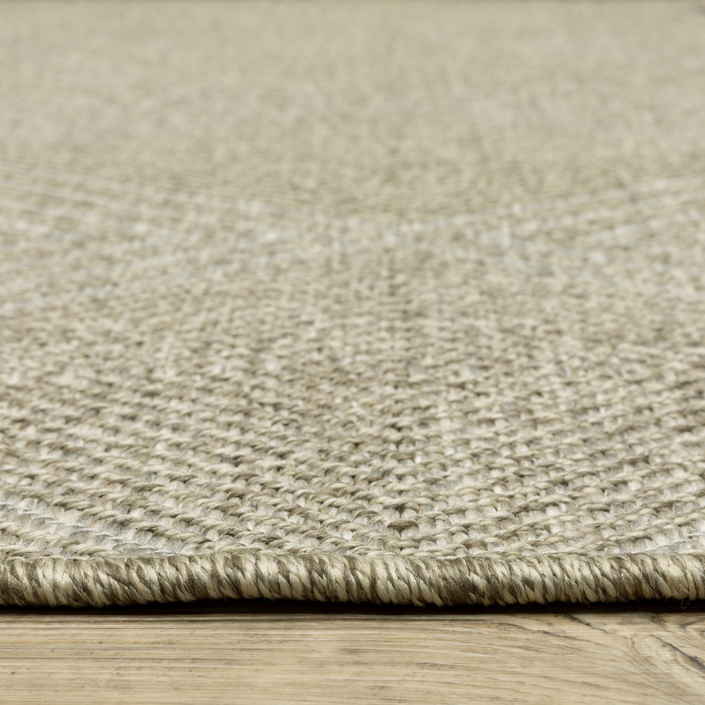 Tortuga Tan Beige Casual Geometric Ulimate Performance - Indoor/Outdoor Rug