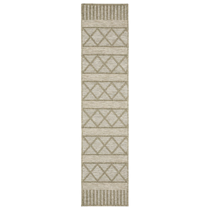 Tortuga Tan Light Brown Casual Lattice Ulimate Performance - Indoor/Outdoor Rug