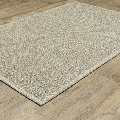 Tortuga Tan Light Brown Casual Solid Ulimate Performance - Indoor/Outdoor Rug