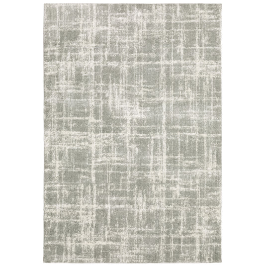 Verona Grey Ivory Modern & Contemporary Abstract Indoor Rug