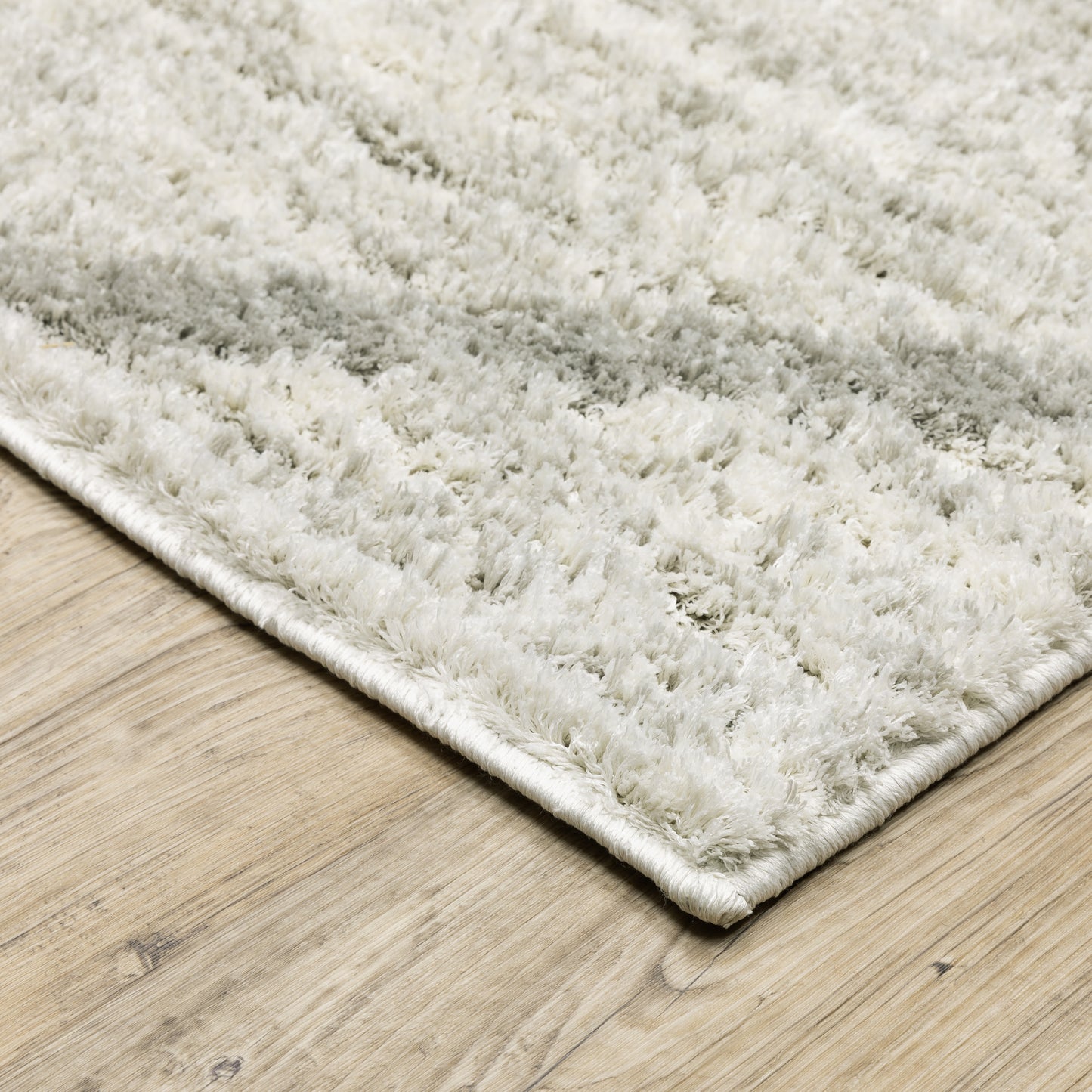 Verona Ivory Grey Modern & Contemporary Geometric Indoor Rug