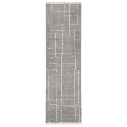 Verona Grey Ivory Modern & Contemporary Abstract Indoor Rug