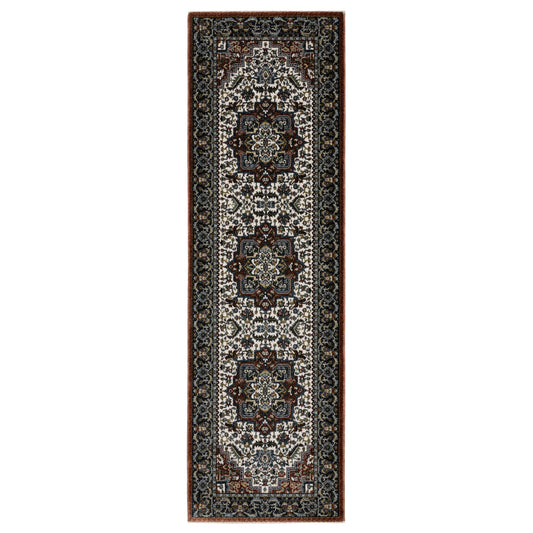 Vivian Red Multi Traditional Oriental Indoor Rug