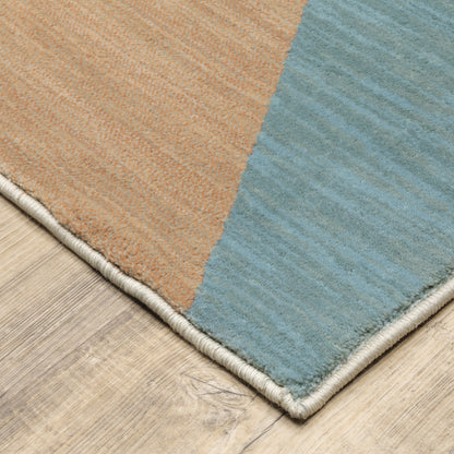 Xanadu Multi-colored  Modern & Contemporary Geometric Indoor Rug