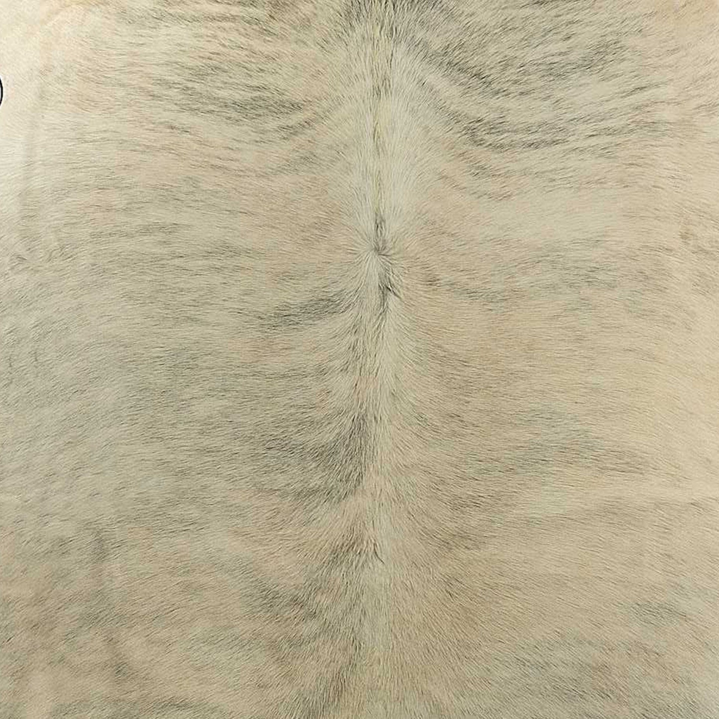 6' X 7' Light Taupe And Brown Exotic Cowhide  Rug