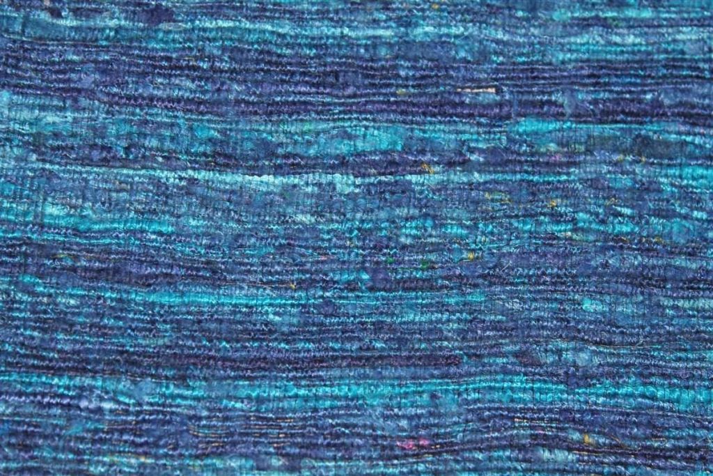 Area Rugs - Madisons Blue Sari Silk Area Rug