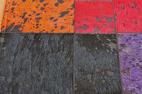 Area Rugs - Madisons Colorful Patchwork Cowhide Area Rug 4