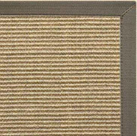 Bone Sisal Rug with Canvas Quarry Border - Free Shipping 2