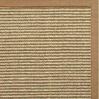 Bone Sisal Rug with Granola Cotton Border - Free Shipping 1
