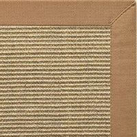 Bone Sisal Rug with Granola Cotton Border - Free Shipping 3