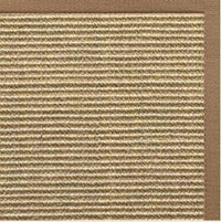 Bone Sisal Rug with Harvest Haze Cotton Border - Free Shipping 1