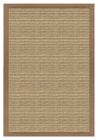 Area Rugs - Sustainable Lifestyles Bone Sisal Rug With Harvest Haze Cotton Border 4