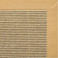 Bone Sisal Rug with Honeycomb Cotton Border - Free Shipping 3