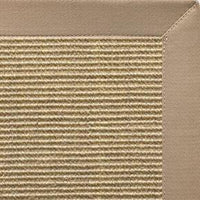 Bone Sisal Rug with Ivory Blush Cotton Border - Free Shipping 2
