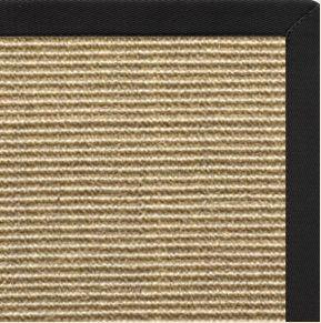 Bone Sisal Rug with Lava Cotton Border alternate view