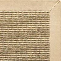 Bone Sisal Rug with Magnolia Cotton Border - Free Shipping 3