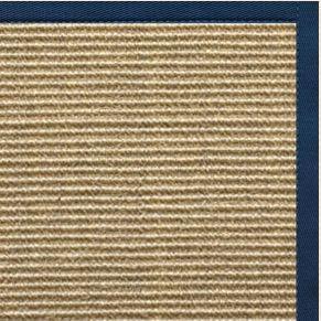 Bone Sisal Rug with Marina Cotton Border - Free Shipping