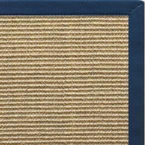 Bone Sisal Rug with Marina Cotton Border - Free Shipping