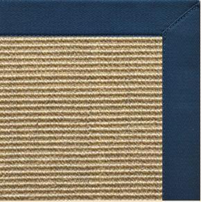 Bone Sisal Rug with Marina Cotton Border - Free Shipping