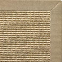 Bone Sisal Rug with Moon Rock Gray Cotton Border - Free Shipping 3