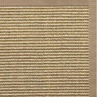 Bone Sisal Rug with Pistachio Cotton Border - Free Shipping 1