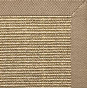 Bone Sisal Rug with Pistachio Cotton Border alternate view