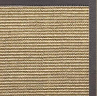 Bone Sisal Rug with Quarry Cotton Border - Free Shipping 1