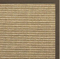 Bone Sisal Rug with Rye Cotton Border - Free Shipping 1