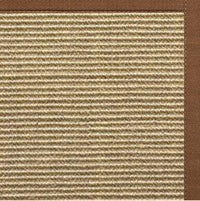 Bone Sisal Rug with Sahara Cotton Border - Free Shipping 1