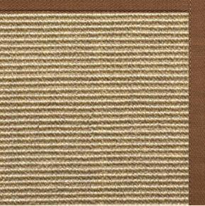 Bone Sisal Rug with Sahara Cotton Border