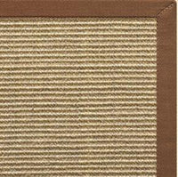 Bone Sisal Rug with Sahara Cotton Border - Free Shipping 2