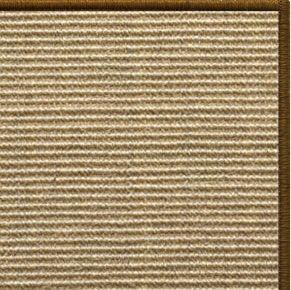 Bone Sisal Rug with Serged Border (Color 1048)