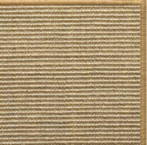 Bone Sisal Rug with Serged Border (Color 200)