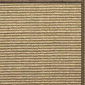 Bone Sisal Rug with Serged Border (Color 29024)