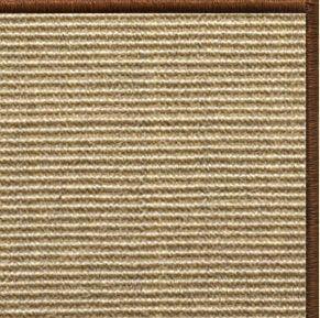 Bone Sisal Rug with Serged Border (Color 29275)