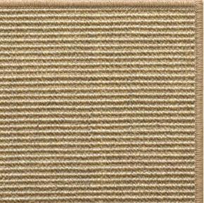 Bone Sisal Rug with Serged Border (Color 29315)