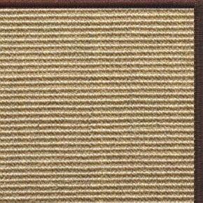 Bone Sisal Rug with Serged Border (Color 29338)