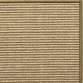 Bone Sisal Rug with Serged Border (Color 29950)
