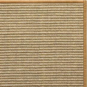 Bone Sisal Rug with Serged Border (Color 29989)