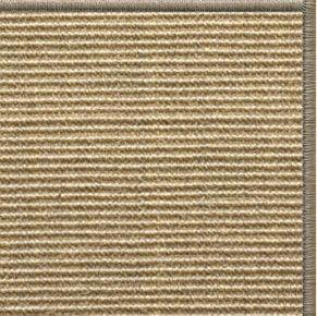 Bone Sisal Rug with Serged Border (Color 30008)