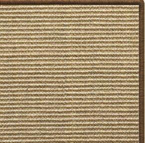 Bone Sisal Rug with Serged Border (Color 3295)