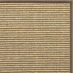 Bone Sisal Rug with Serged Border (Color 518)